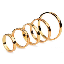 MenSteel Anneau d'érection Ringyli Doré